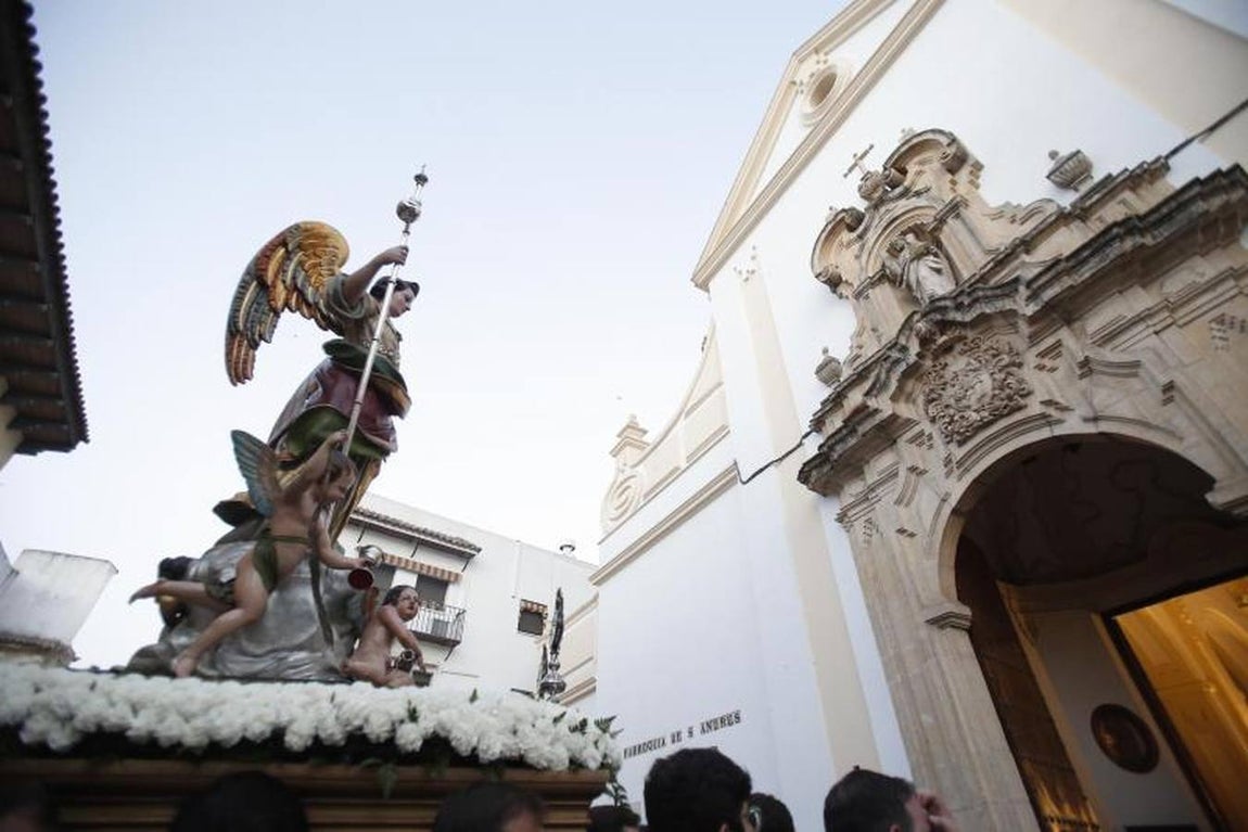 El traslado de San Rafael, en imágenes