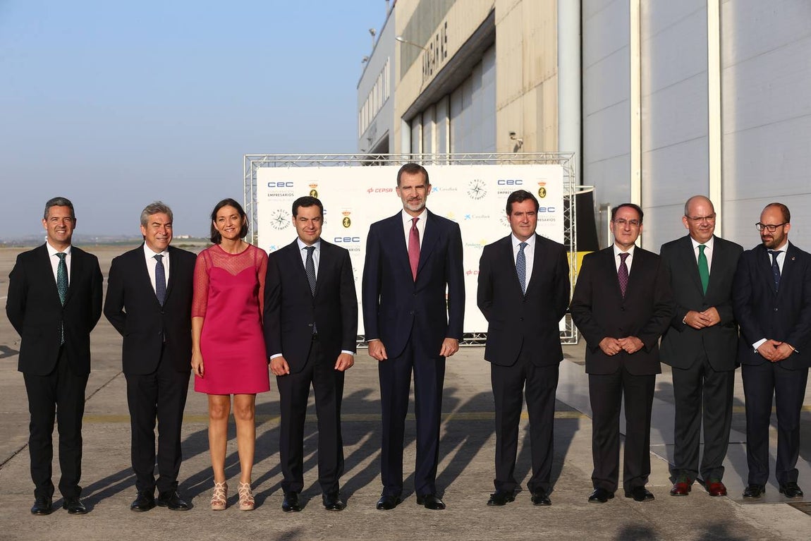 FOTOS: El Rey preside la &#039;Noche de la empresa&#039; en Rota