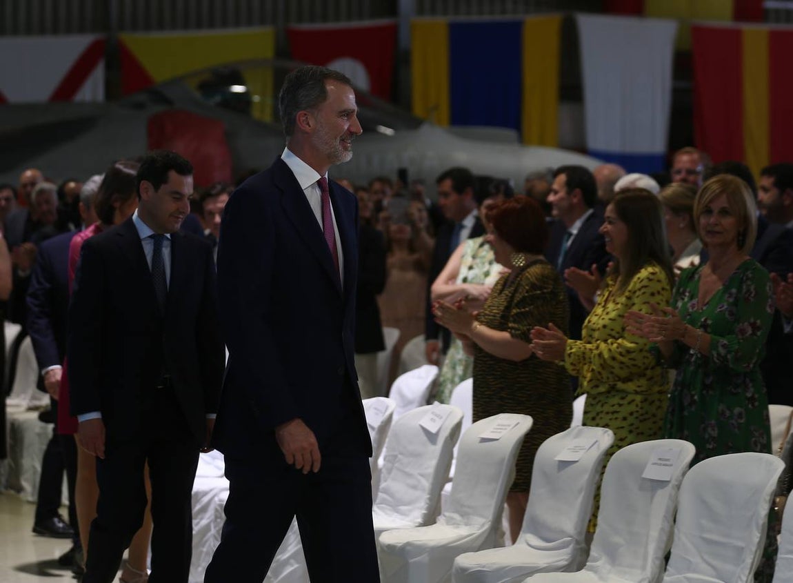 FOTOS: El Rey preside la &#039;Noche de la empresa&#039; en Rota