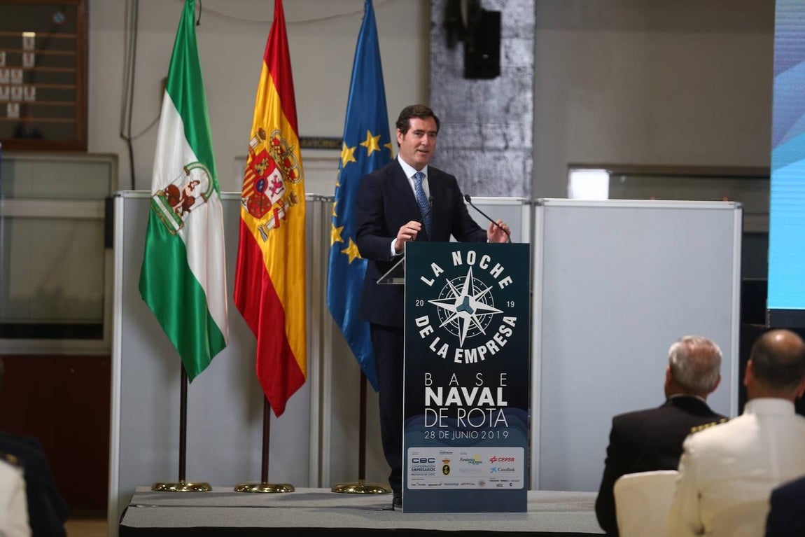 FOTOS: El Rey preside la &#039;Noche de la empresa&#039; en Rota