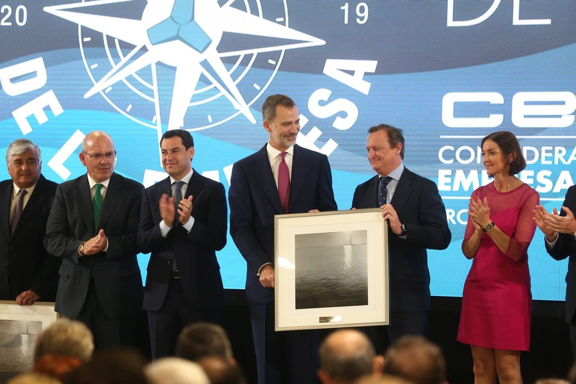 FOTOS: El Rey preside la &#039;Noche de la empresa&#039; en Rota