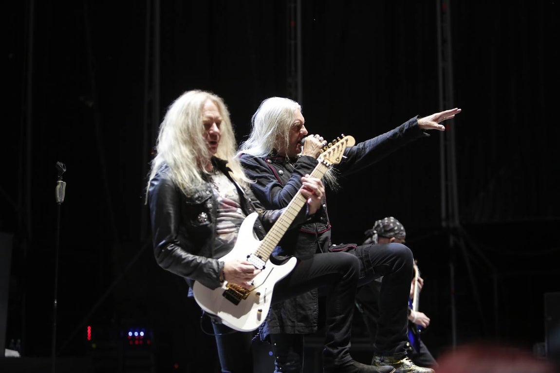 Festival de la Guitarra de Córdoba: Saxon y su rock duro en la Axerquía
