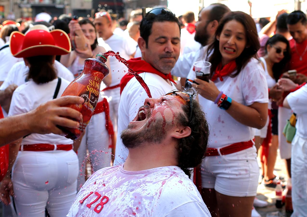 Las mejores imágenes del Chupinazo de San Fermín 2019