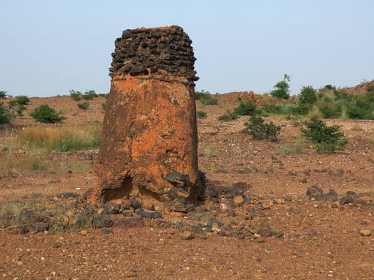 Antiguos enclaves de metalurgia ferrosa en Burkina Faso. 