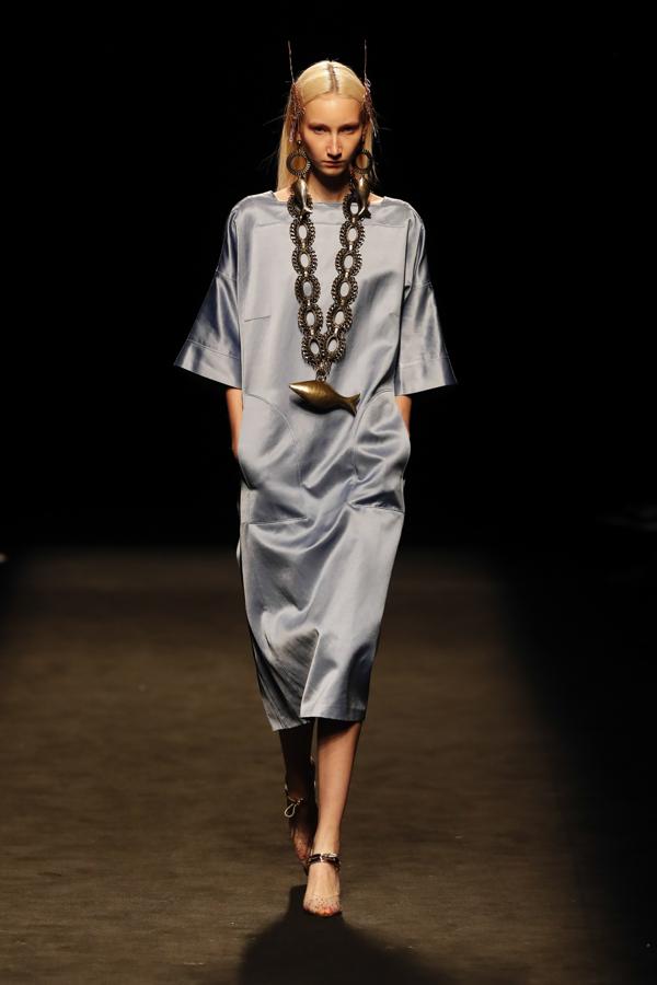 El desfile de Juan Vidal en la MBFW, en imágenes