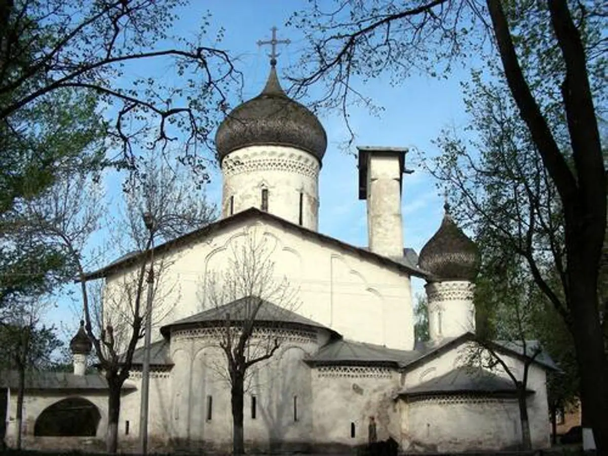 Iglesias de la Escuela de Arquitectura Pskov (Rusia). 