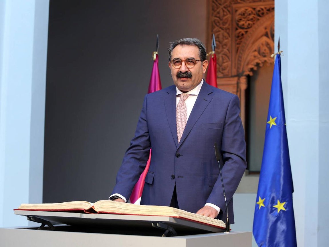 Jesús Fernández Sanz, consejero de Sanidad. 