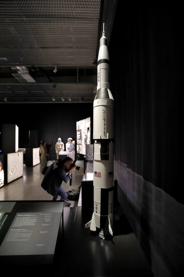 CaixaForum celebra con Tintín la llegada del hombre a la Luna