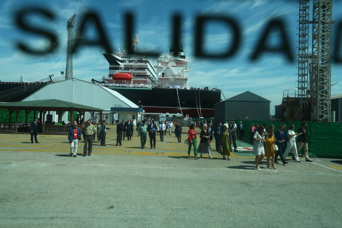 FOTOS: La entrega del petrolero &#039;Monte Ulía&#039; en Navantia