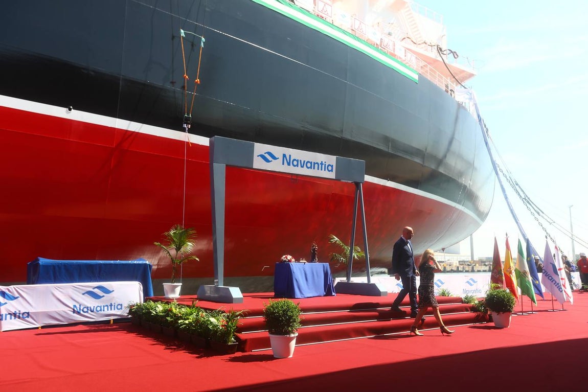 FOTOS: La entrega del petrolero &#039;Monte Ulía&#039; en Navantia