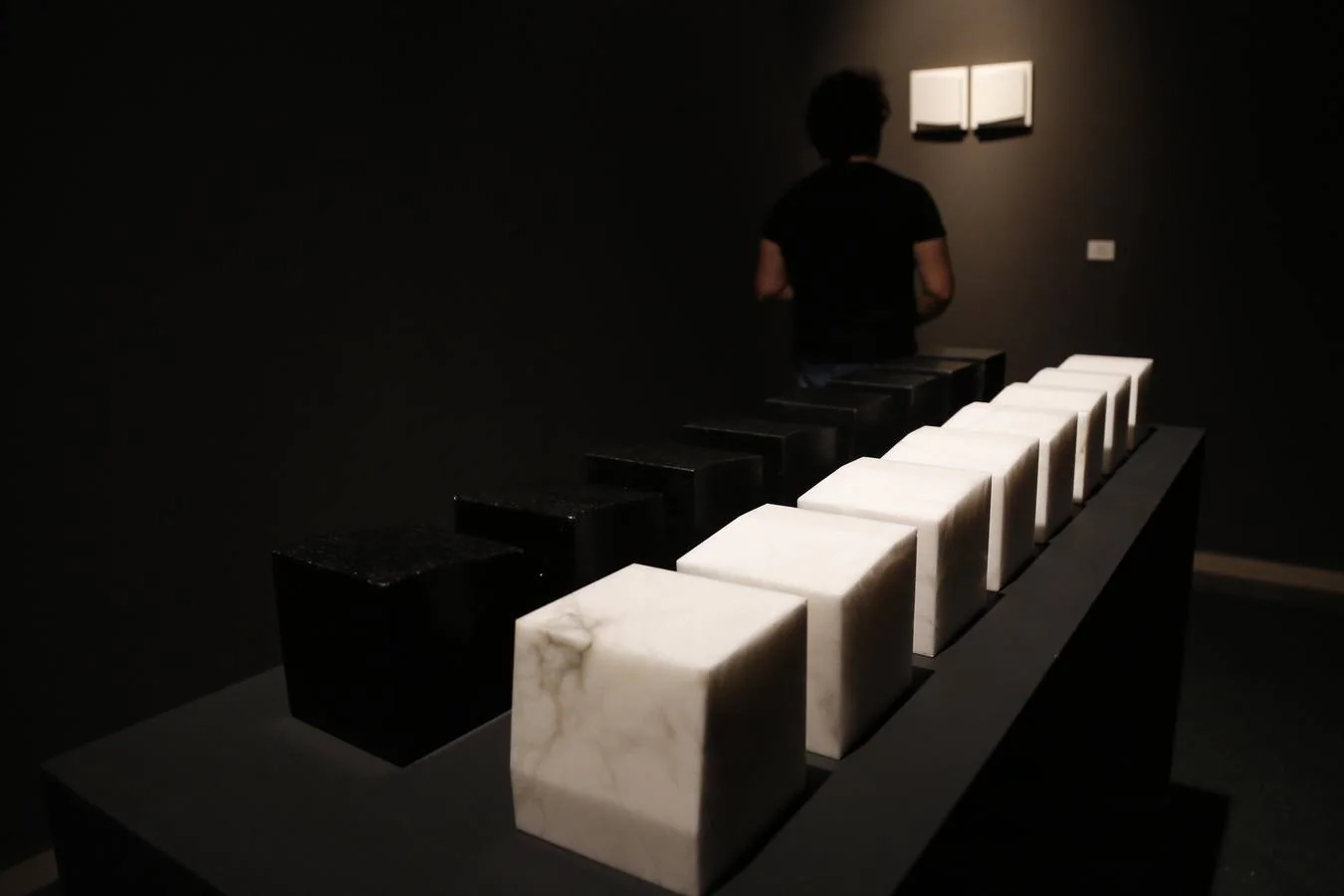 La exposición de Elena Asins en la sala Vimcorsa de Córdoba, en imágenes