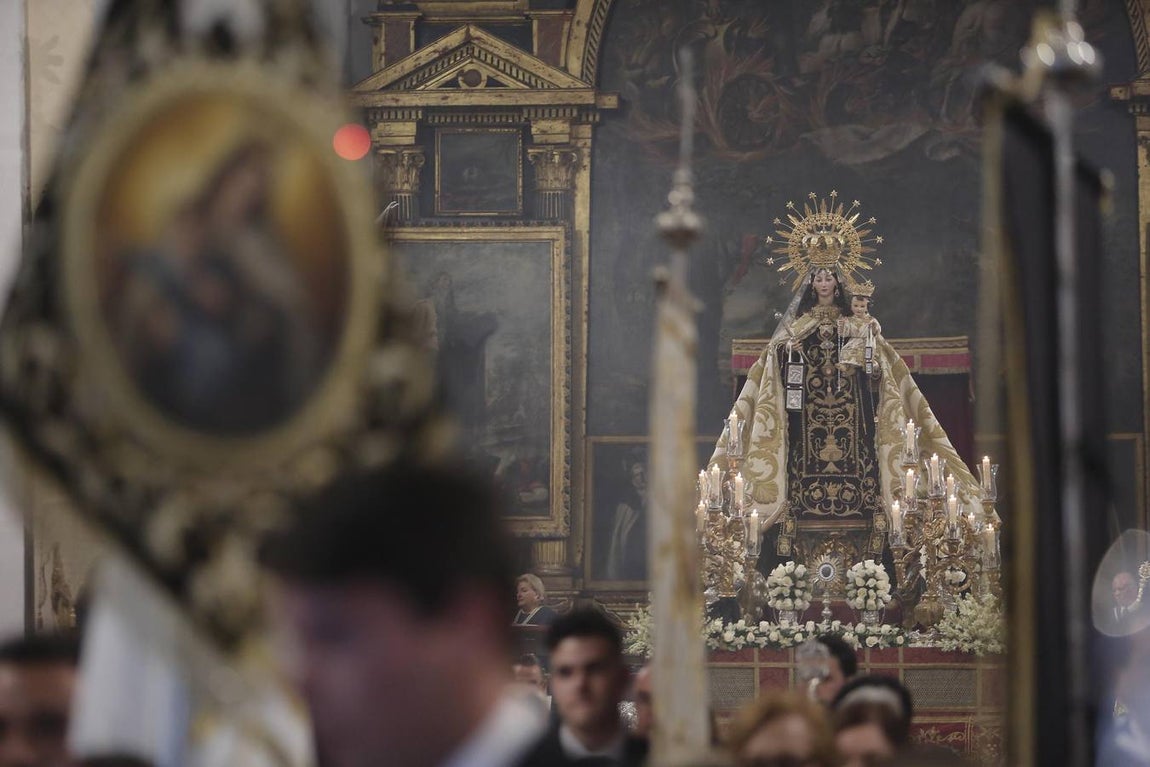 La procesión de la Virgen del Carmen de Puerta Nueva en Córdoba, en imágenes