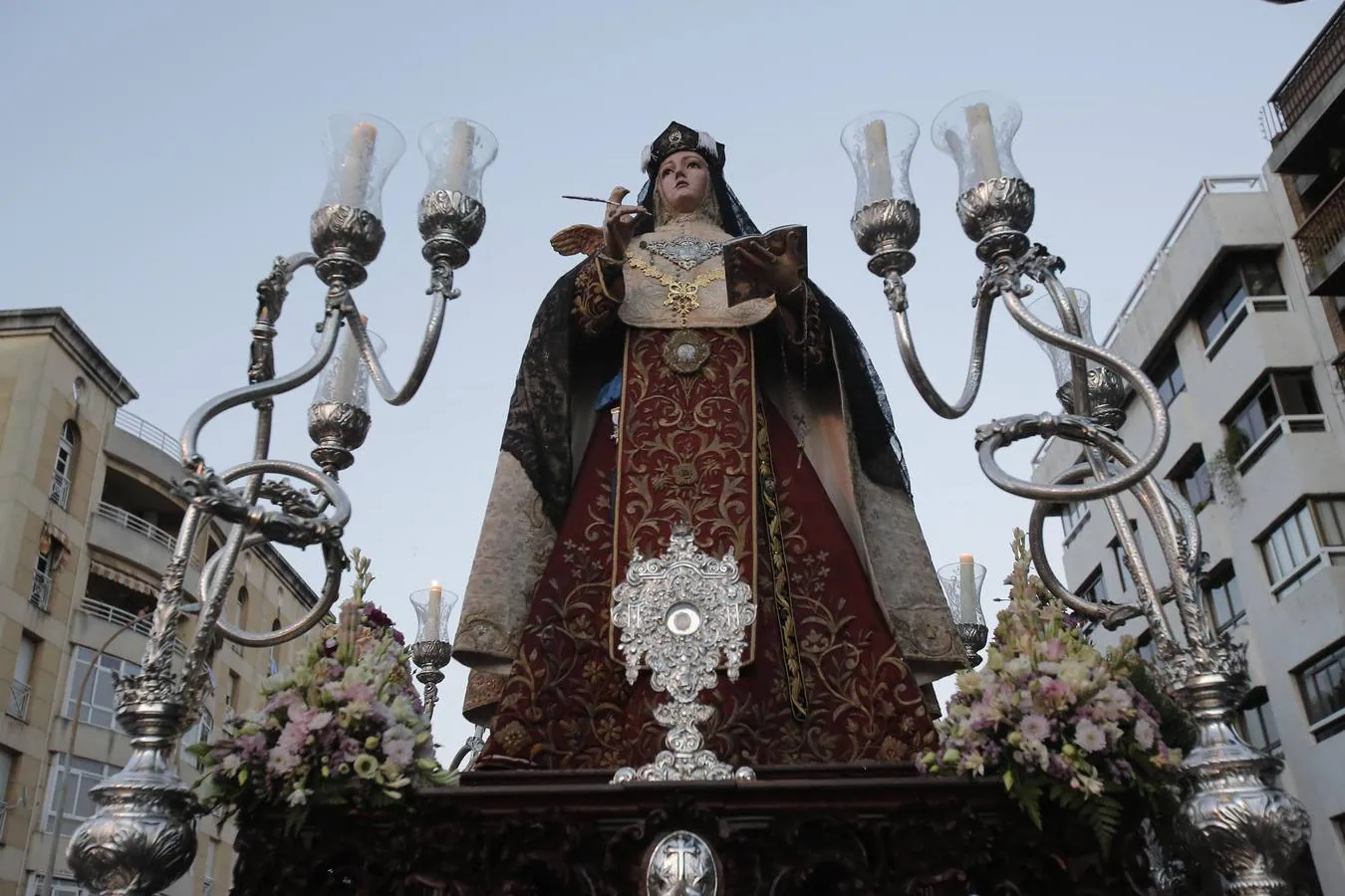 La procesión de la Virgen del Carmen de San Cayetano en Córdoba, en imágenes