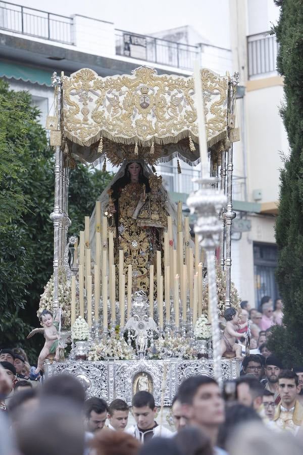 La procesión de la Virgen del Carmen de San Cayetano en Córdoba, en imágenes