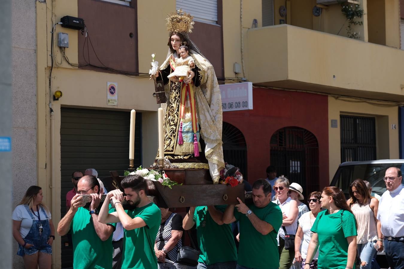 La Virgen del Carmen se reencuentra con El Puerto