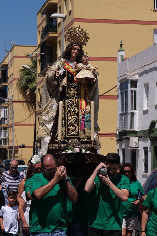 La Virgen del Carmen se reencuentra con El Puerto