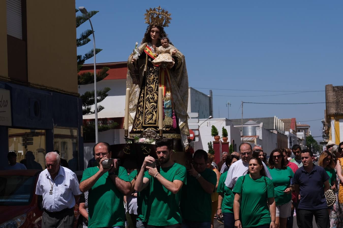 La Virgen del Carmen se reencuentra con El Puerto