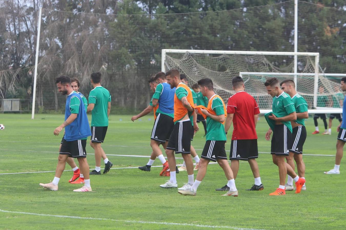 El entrenamiento del Córdoba CF, en imágenes