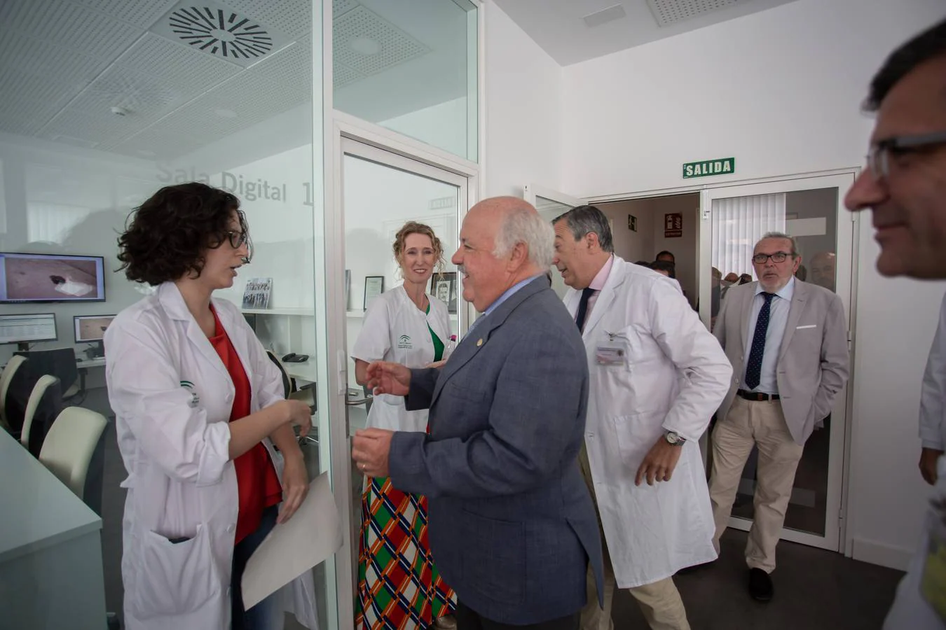 Inauguración del Área de Teledermatología del hospital Virgen Macarena