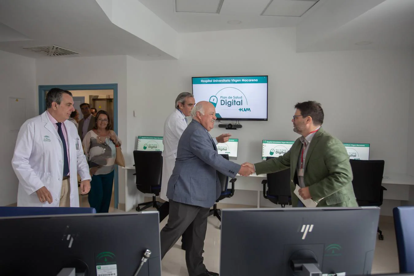 Inauguración del Área de Teledermatología del hospital Virgen Macarena