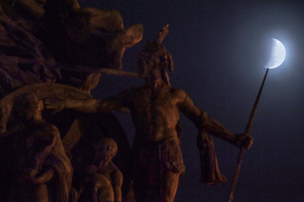 Imagen tomada desde el Monumento a la Independencia en Sao Paulo (Brasil).. 