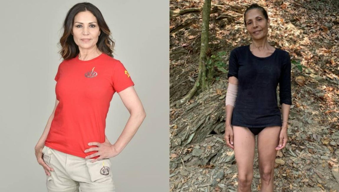 Encarna Salazar. Encarna Salazar fue también una de las primeras en abandonar el concurso, después de abandonar el concurso en compañía de su hermana. Sobre todo el cuello y la cara fueron donde más se notó la pérdida de peso, que tampoco fue demasiado abultada. De hecho, tan solo permaneció en el concurso 17 días.