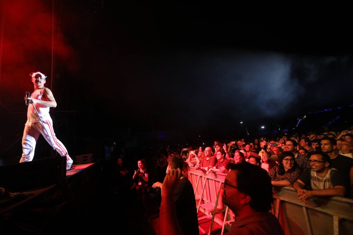 El recinto del ‘Concert Music Festival’ volvió a llenarse para el espectáculo ‘God Save the Queen’.