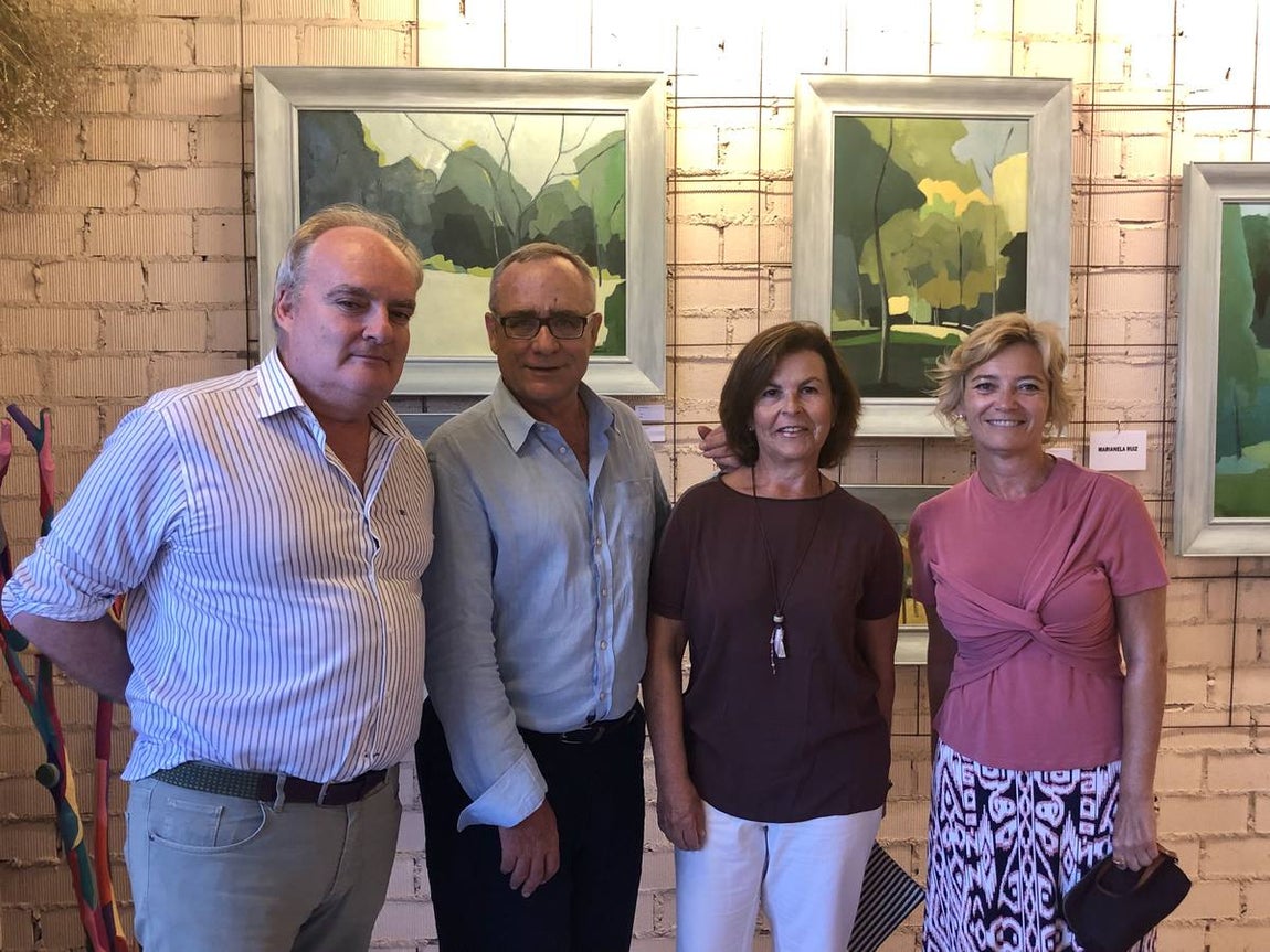 Luis Castellano, Carlos García Crosa, Teresa Romero y María José Rubio. 