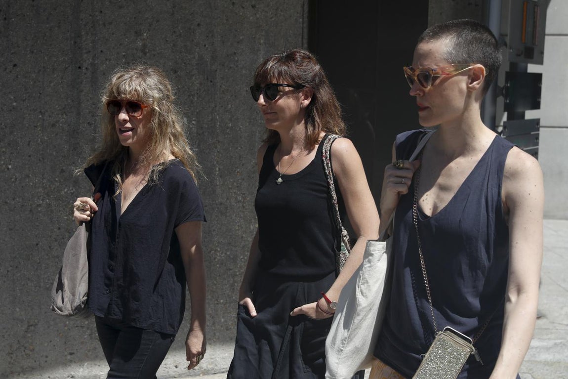 Nathalie Seseña, Malena Alterio y Laura Pamplona. 