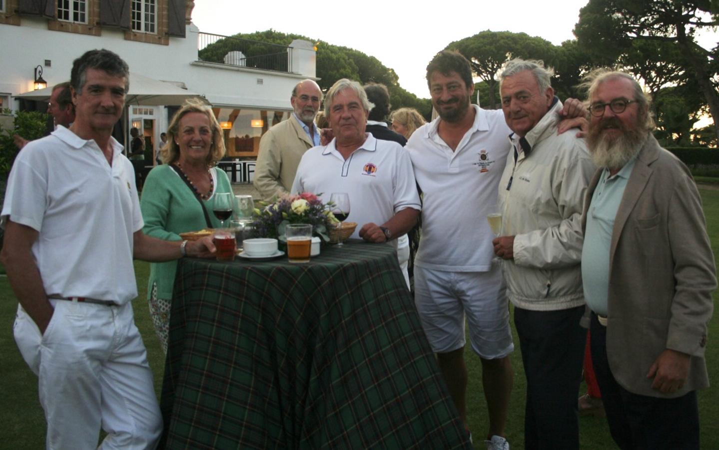 Juan Carlos Morillo, Luisa Solís, Juan Pemán, Basilio Iglesias, Ricardo Soto y Willy Rebuelta.. 