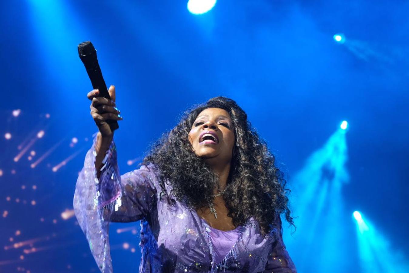 FOTOS: Gloria Gaynor, la reina de la música disco brilla en Chiclana