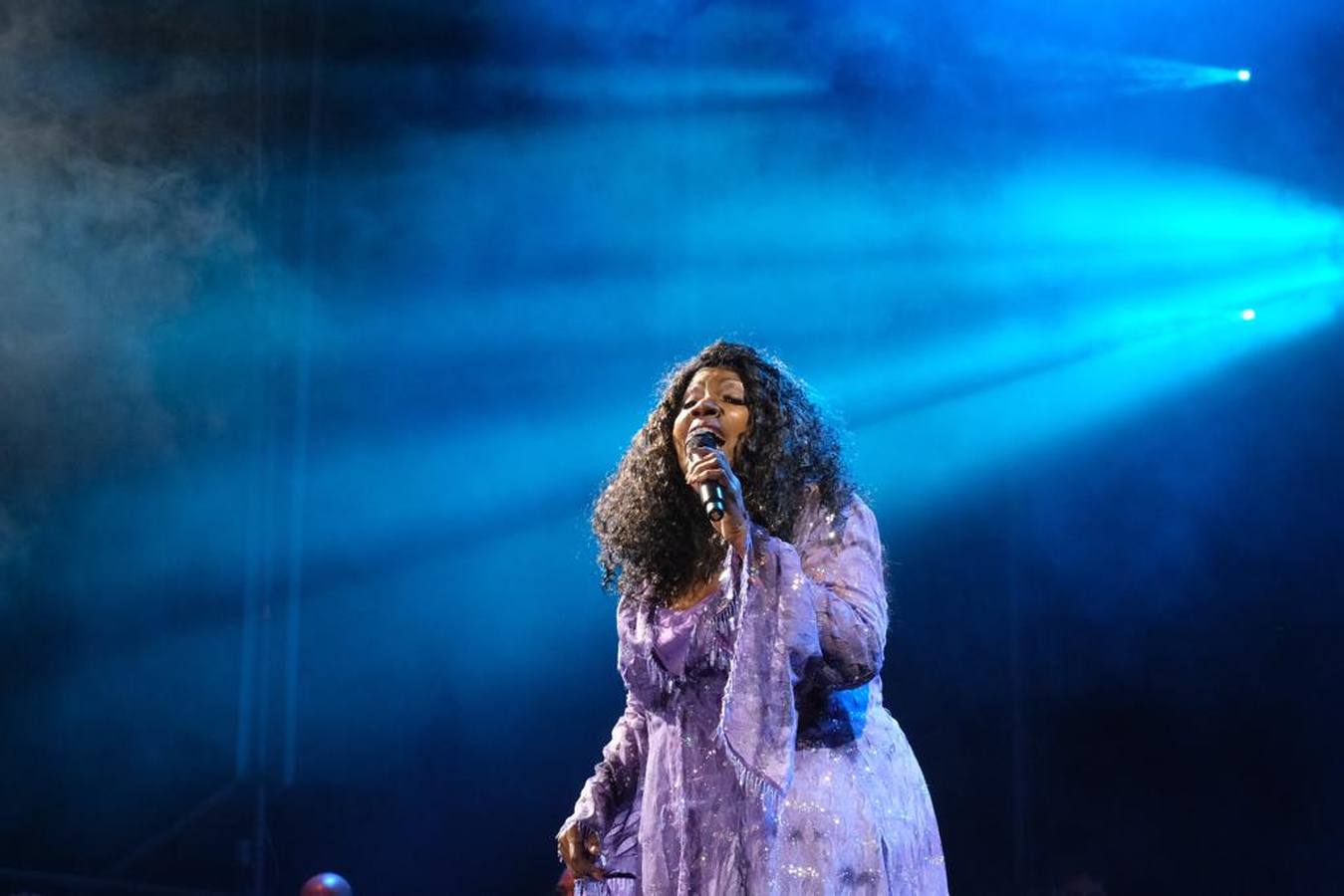 FOTOS: Gloria Gaynor, la reina de la música disco brilla en Chiclana