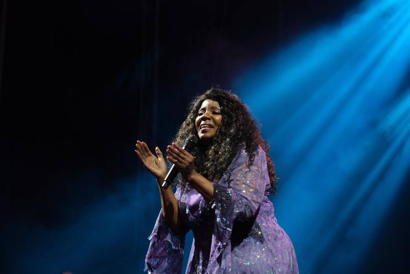 FOTOS: Gloria Gaynor, la reina de la música disco brilla en Chiclana