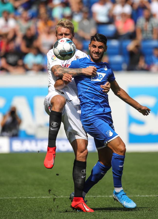 El Hoffenheim - Sevilla FC, en imágenes