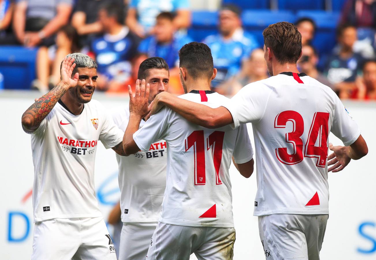 El Hoffenheim - Sevilla FC, en imágenes