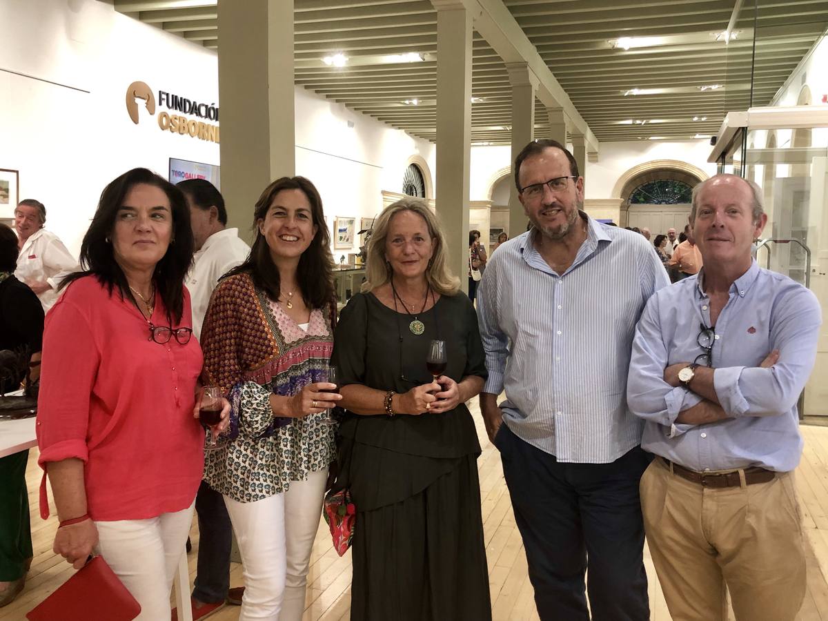 Beatriz Arana, Susana Valenzuela, Blanca Moreno, Leopoldo Osborne y Jorge Garate. 