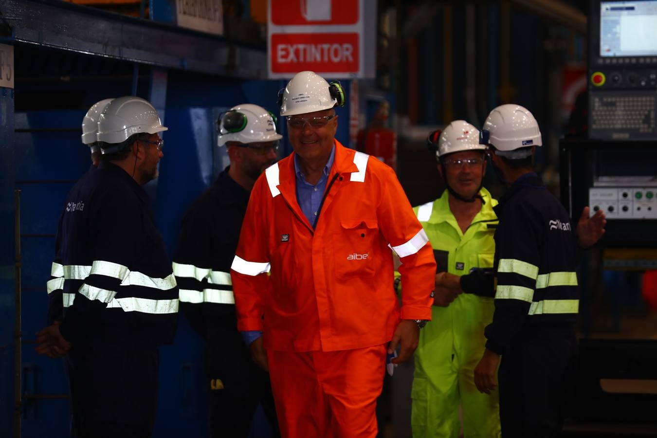 FOTOS: Corte de chapa en Navantia para Equinor Energy