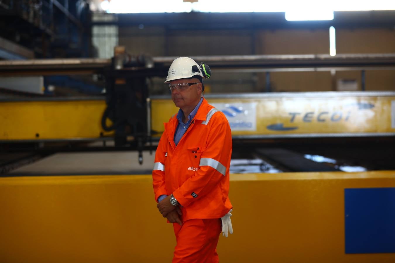 FOTOS: Corte de chapa en Navantia para Equinor Energy