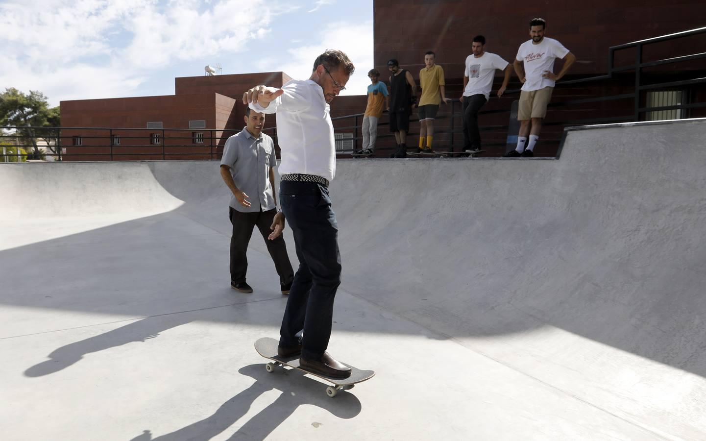 La pista de «skate» de Cerro Muriano, en imágenes