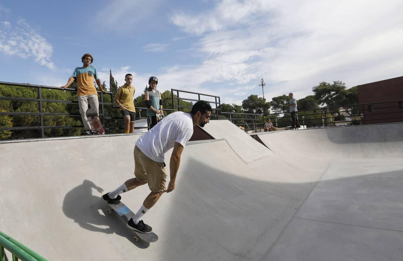 La pista de «skate» de Cerro Muriano, en imágenes