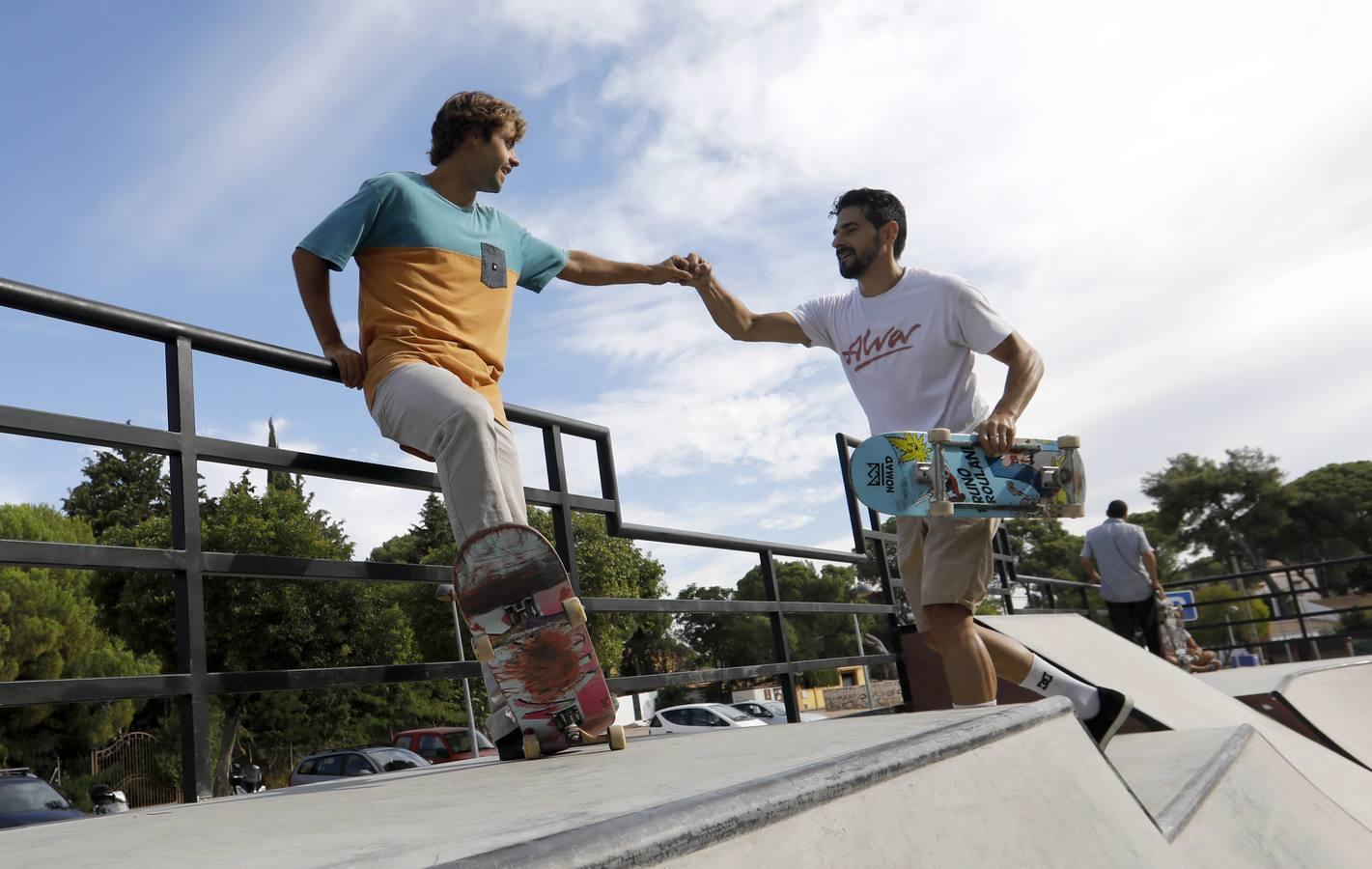 La pista de «skate» de Cerro Muriano, en imágenes