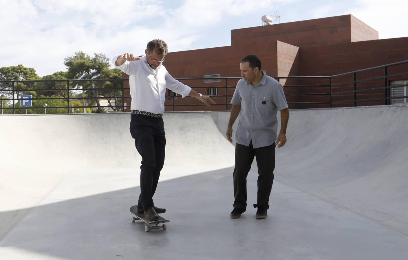 La pista de «skate» de Cerro Muriano, en imágenes