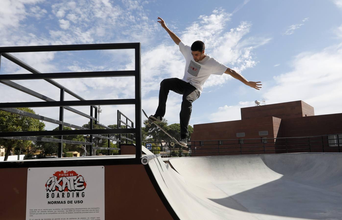 La pista de «skate» de Cerro Muriano, en imágenes