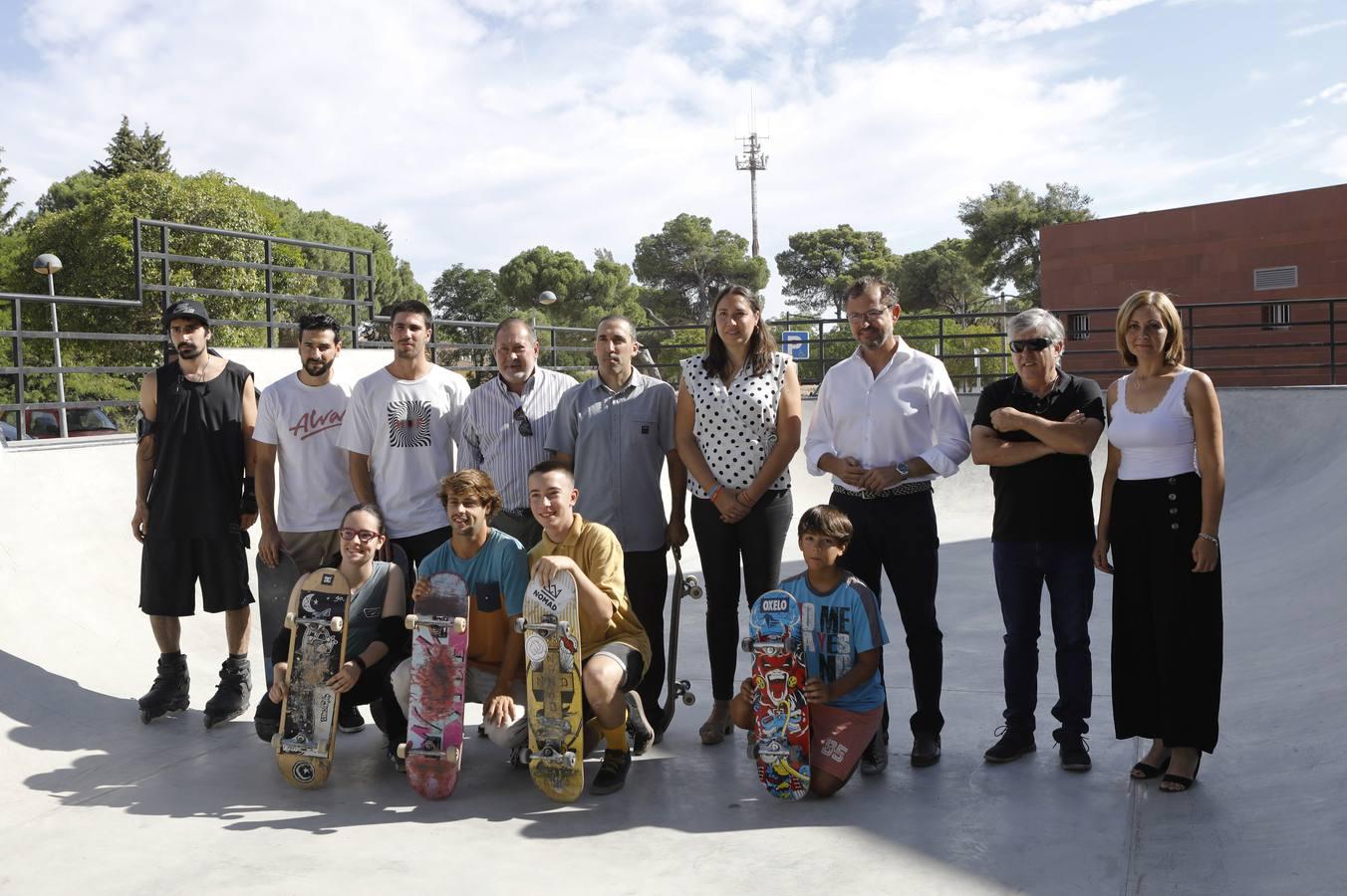 La pista de «skate» de Cerro Muriano, en imágenes