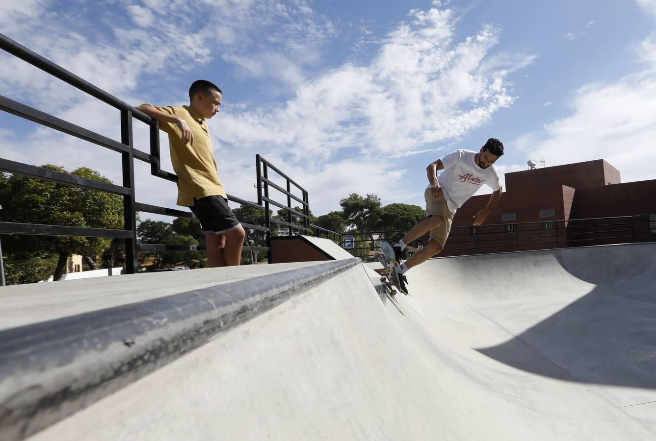 La pista de «skate» de Cerro Muriano, en imágenes