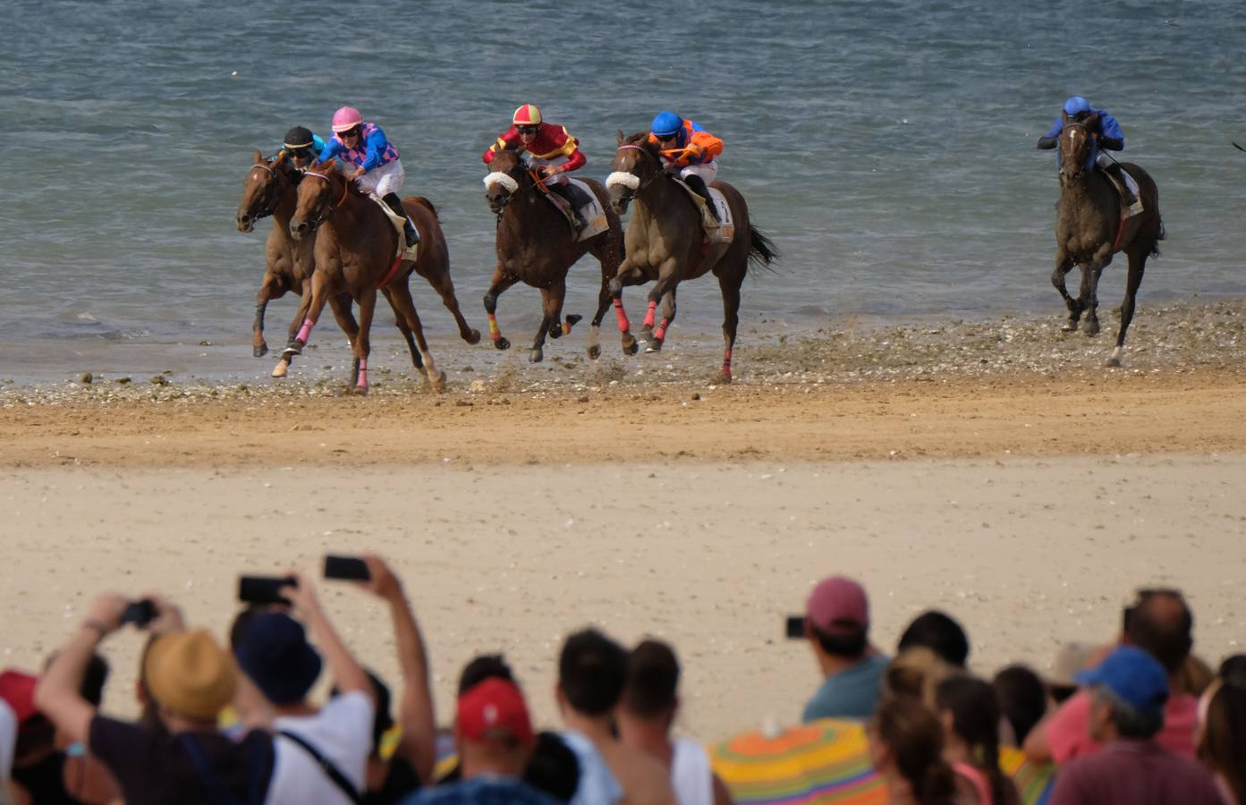 Las carreras de caballos de Sanlúcar, en imágenes