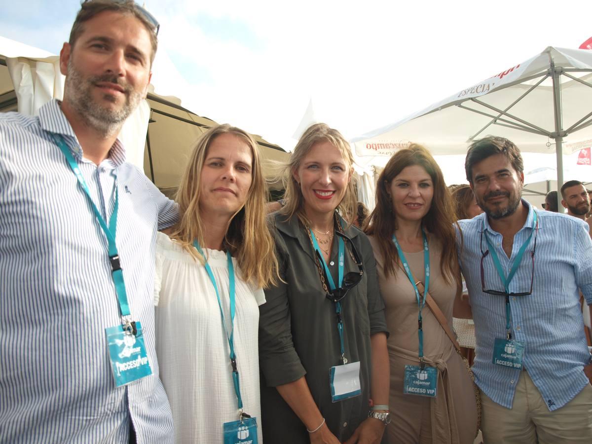 José Antonio Soto, Isabel Muñoz, Lorena Garrido, Verónica Pelegrina y Rafael Pelegrina y Rafael Susillo. 