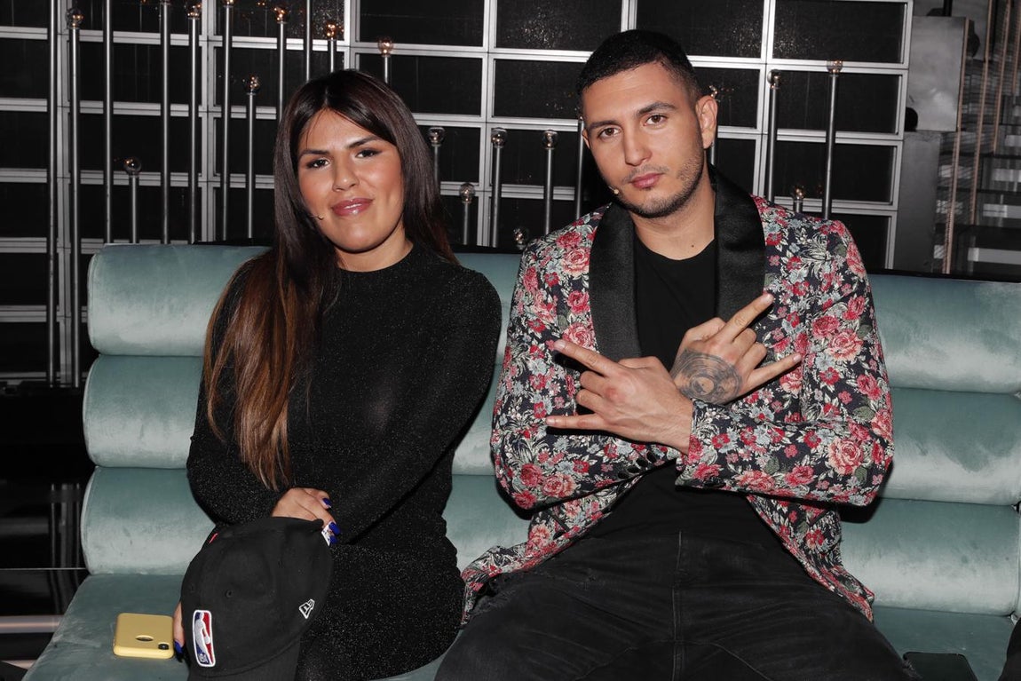 Isa Pantoja y Omar Montes. 