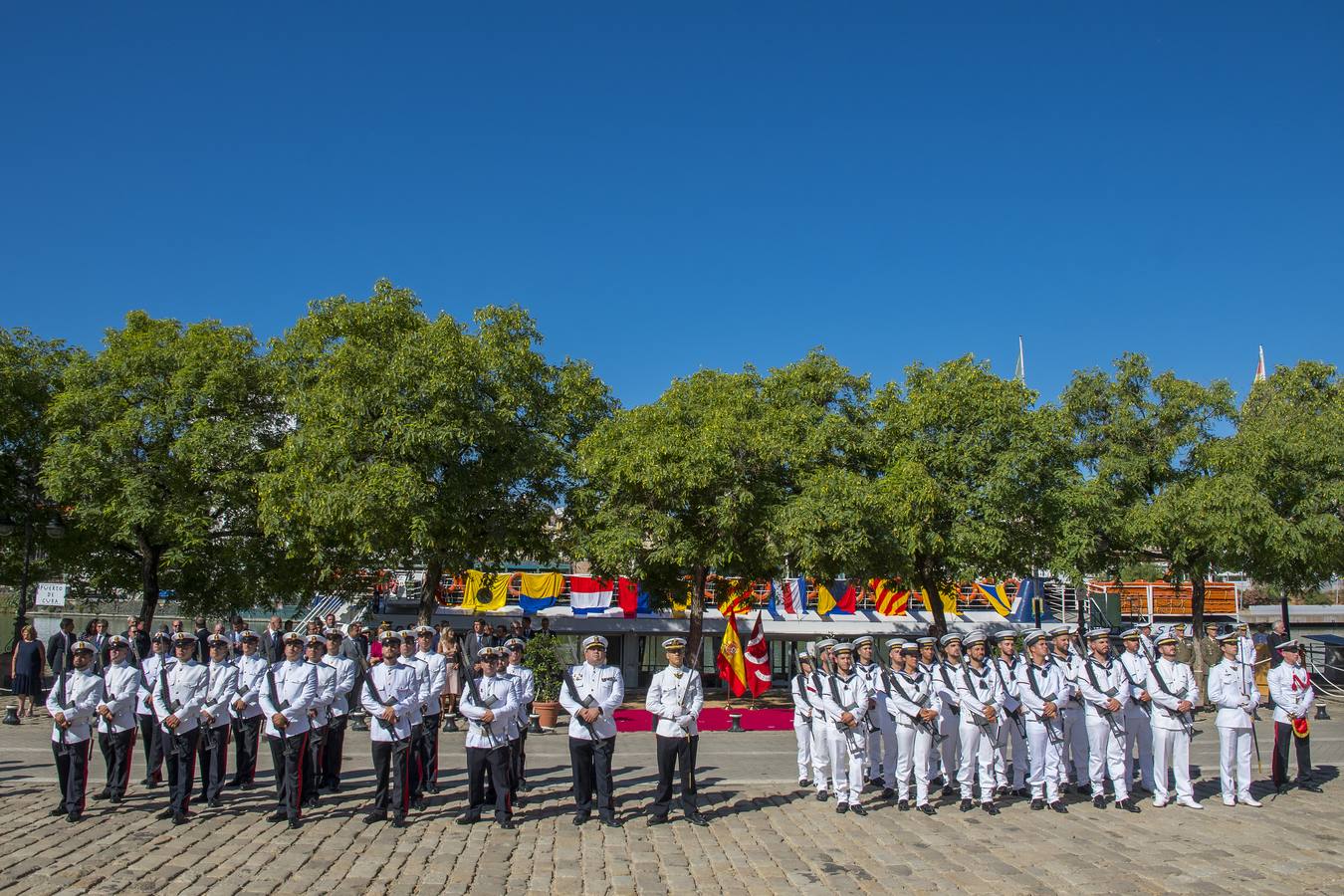 El comienzo de los actos de celebración del V Centenario de la primera Circunnavegación a la Tierra, en imágenes