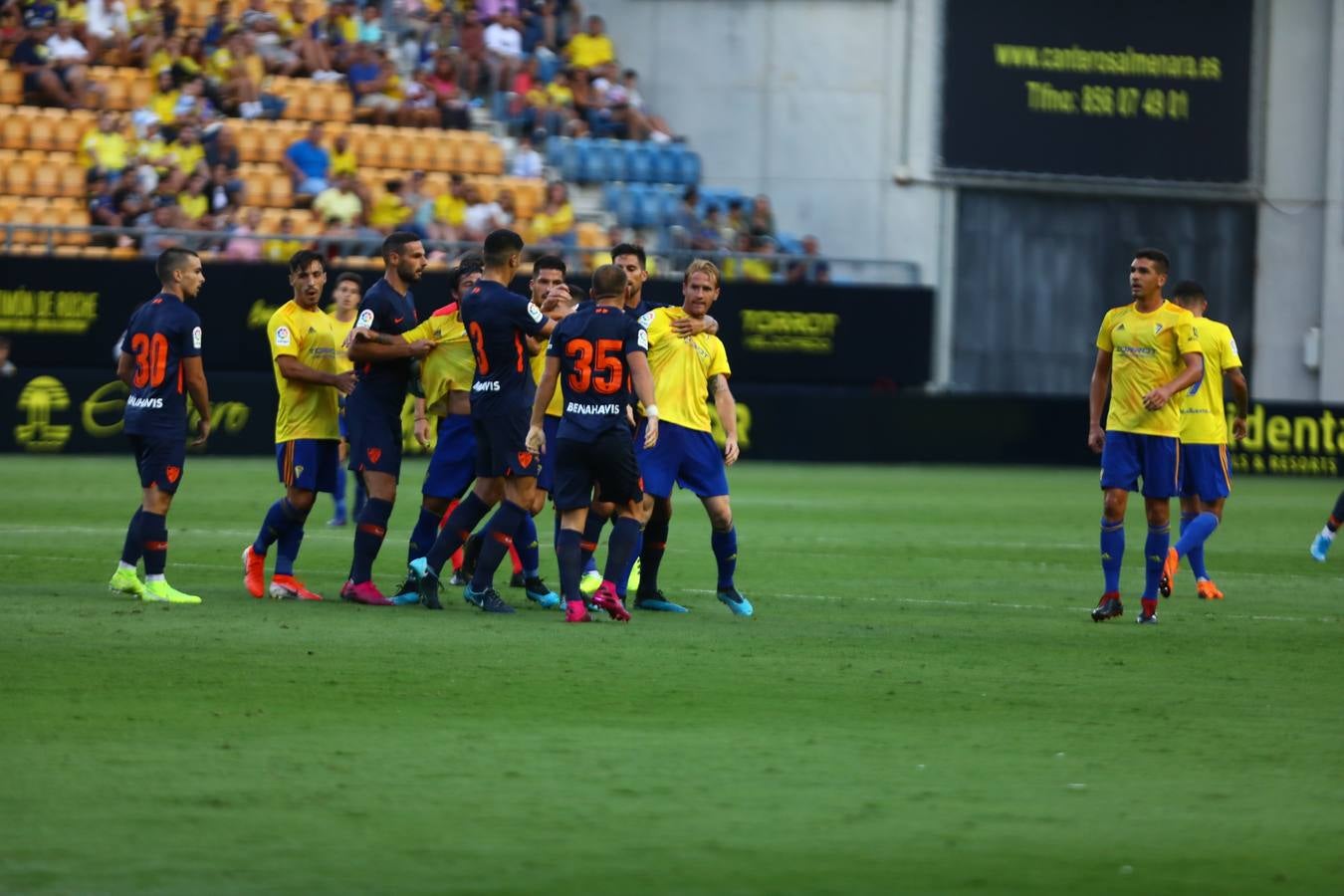 Encuentro amistosos Cádiz CF 1 – 0 Málaga CF